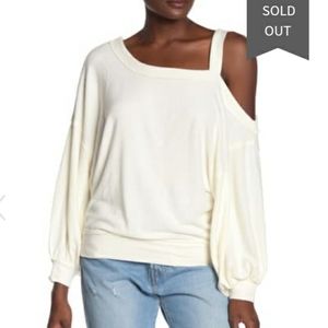 Free People • Flaunt It Cold Shoulder Top